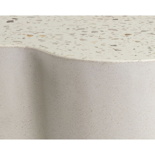 Ava 18 X 18 inch Terrazzo End Table, Small